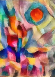 lila-violett landskap, 2017,